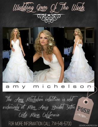 Wedding Gown Of The Week - Posh by Amy Michelson